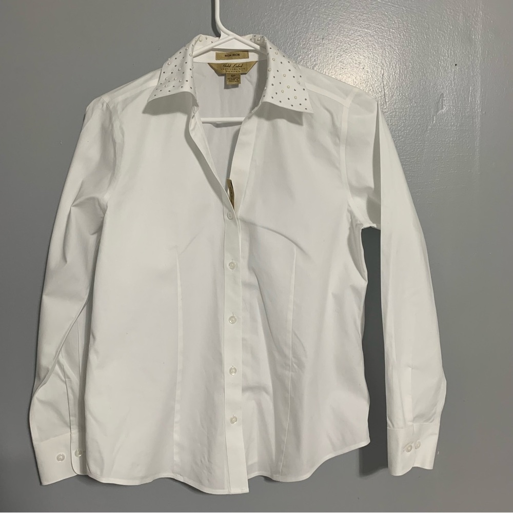 Gold Label Women’s white shirt size 6P